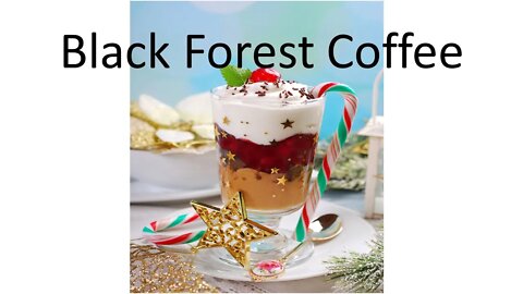 How To Make The Perfect Black Forest Coffee #shorts#coffee #coffeerecipe #hotcoffee #hotcoffeerecipe