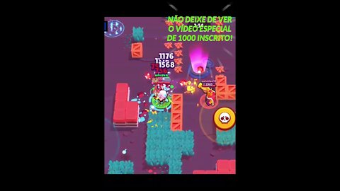 CONVITE ESPECIAL DE 1000 INSCRITOS #02 - BRAWL STARS #202 #SHORTS