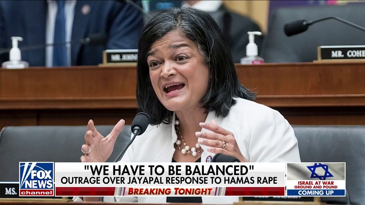 Outrage Ensues Over Rep. Pramila Jayapal's Response To Hamas' Sexual Abuse