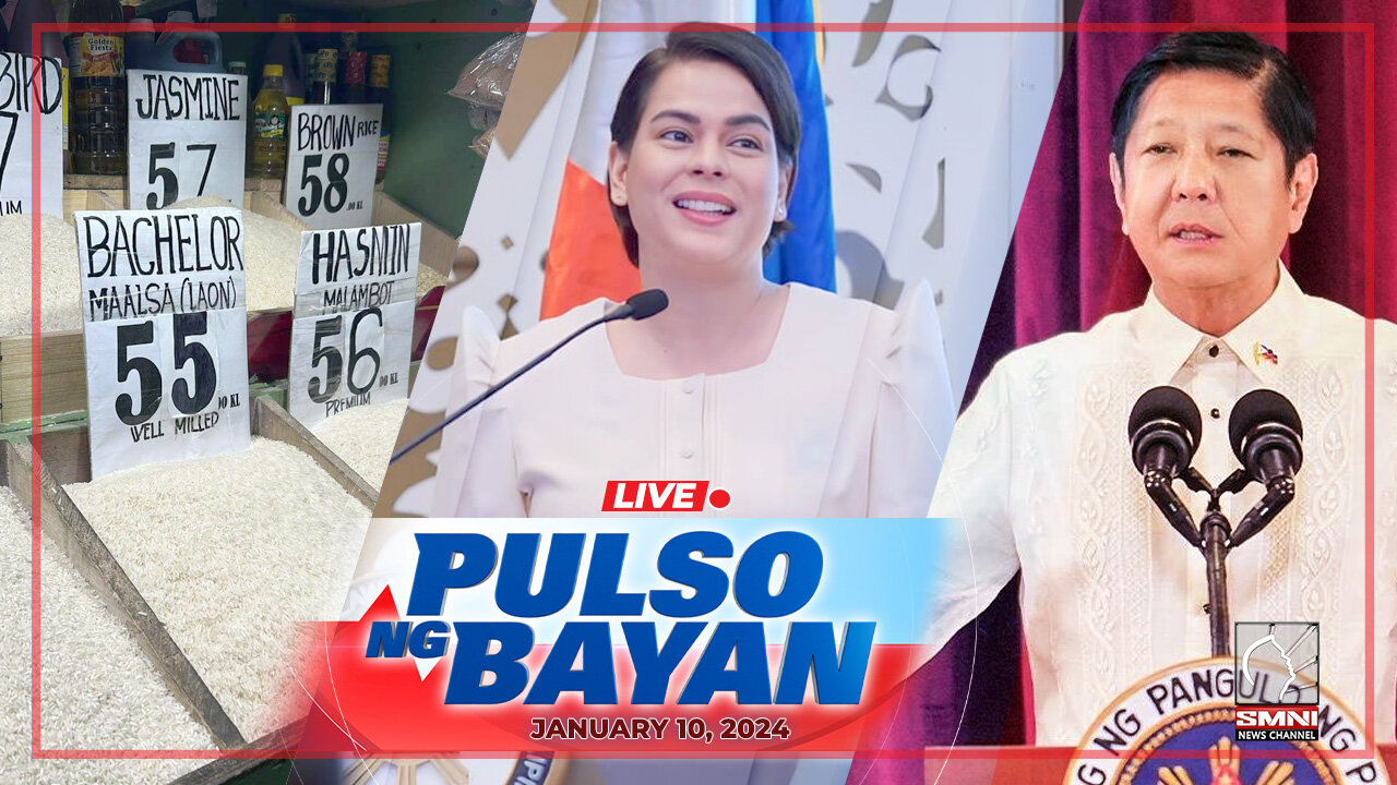 LIVE: Pulso ng Bayan kasama sina Atty. Harry Roque, Admar Vilando at Jade Calabroso | Jan. 10, 2024