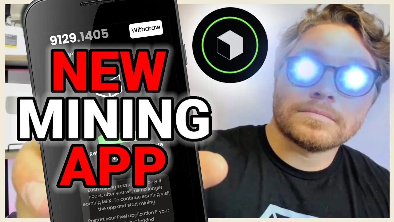 New Crypto Mining App For Android! | Start Mining MPX Token On Your Phone | MetaPixel Mining App