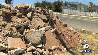 Neighbors fed up with illegal construction dumping in Imperial Beach