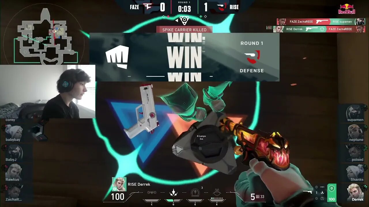 MAN FIGHTING WITH A FLY