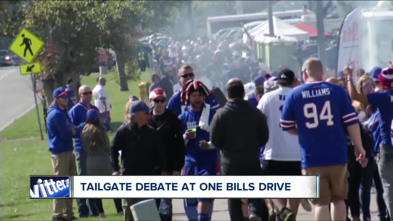 Tailgate debate at One Bills Drive