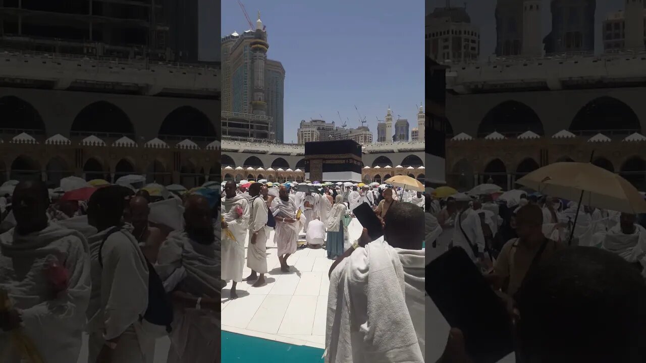 Ziarat e Khana Kabah and Dua of 'Ya Allah Rahm': MashAllah #hajj #kabah