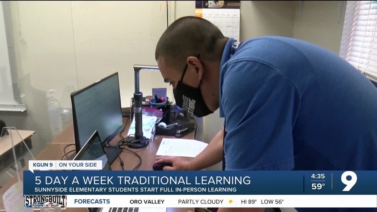 School district returns to near normalcy