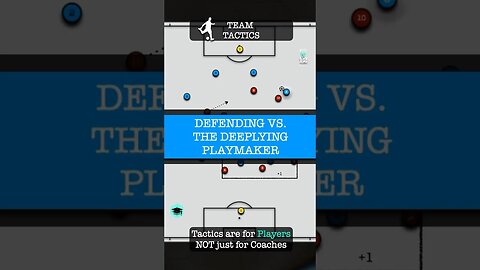 Team Tactics: Defending vs. Deeplying Playmaker