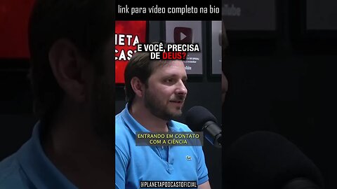 “PASSAM A PRECISAR MENOS RECORRER AOS DEUSES” com Daniel Gontijo | Planeta Podcast #shorts