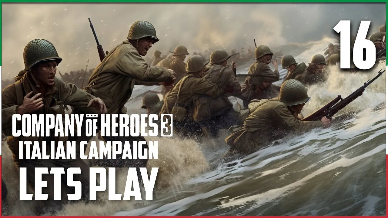 Leading the Way Assault on Benevento - Company of Heroes 3 - Italian Campaign Part 16