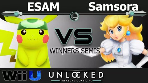 PG|ESAM (Pikachu) vs. Samsora (Peach) - Wii U Winners Semis - Unlocked