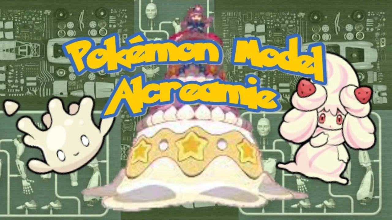 Pokémon Model Build - Alcremie