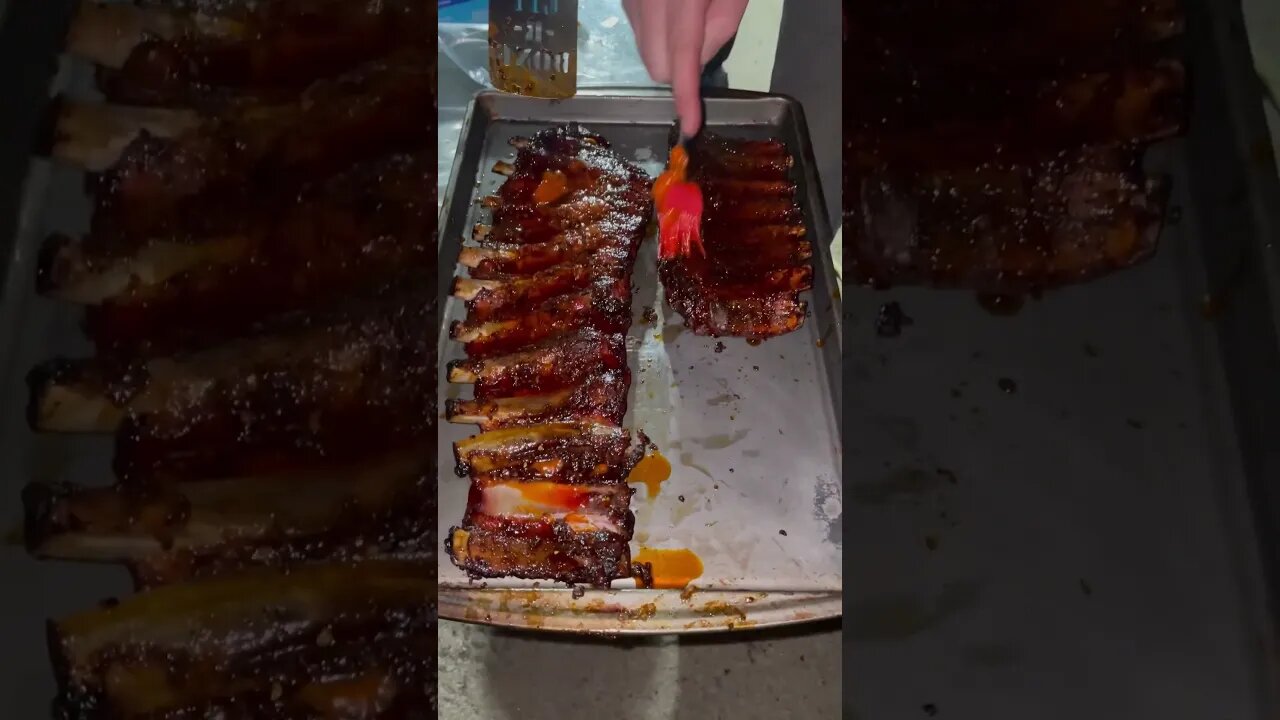 Smoking Ribs Pt 11