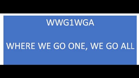 Trump - Q "Military Is The Only Way."