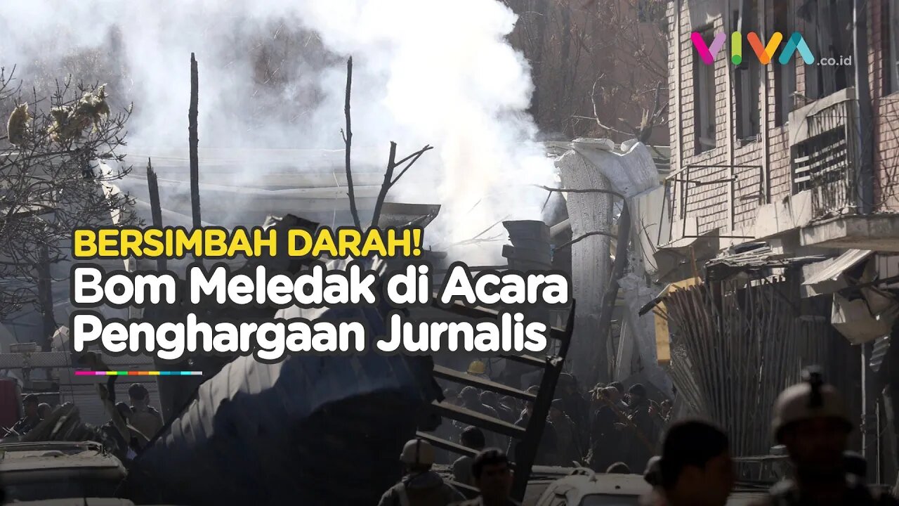 NGERI! Ledakan Bom Guncang Acara Penghargaan untuk Jurnalis