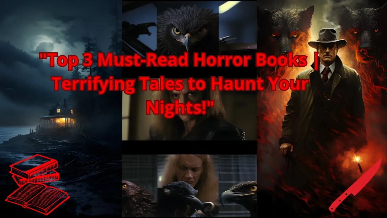 "Top 3 Must-Read Horror Books | Terrifying Tales to Haunt Your Nights!"