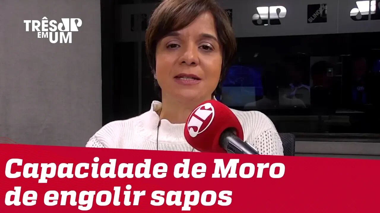 #VeraMagalhães: Capacidade de Moro de engolir sapos vai se mostrando ilimitada