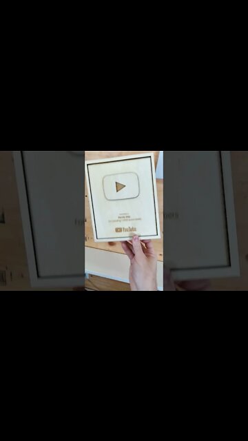 Making my own 1k subscriber #playbutton