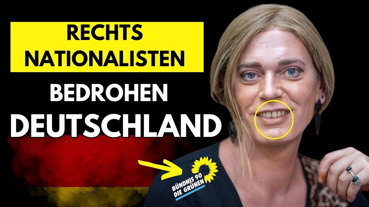 "Deutschland wird von Rechts-Nationalisten bedroht!" Grüner Realitätsverlust?@Deutschlands Wahnsinn🙈
