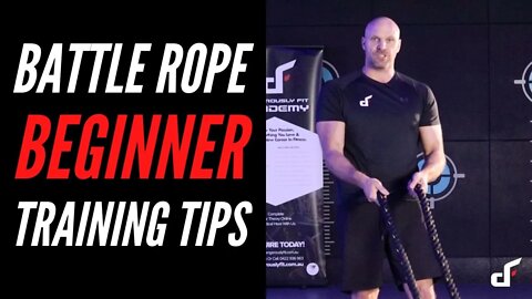 Battle Rope Beginner Training Tips