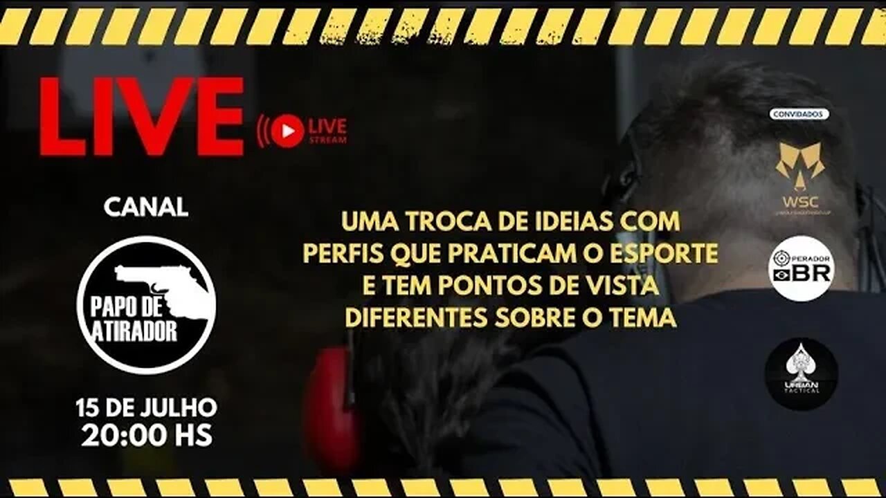 Papo ao vivo com convidados