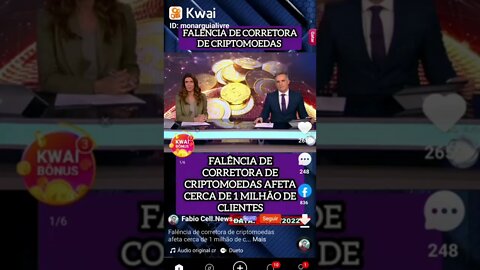 Falência de corretora de criptomoedas afeta 1milhao de pessoas e prejuízo de 50bilhões