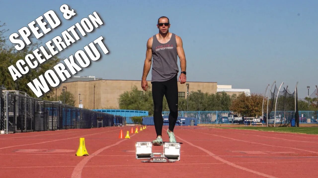 Acceleration & Speed Training Workout For Sprinters & Athletes