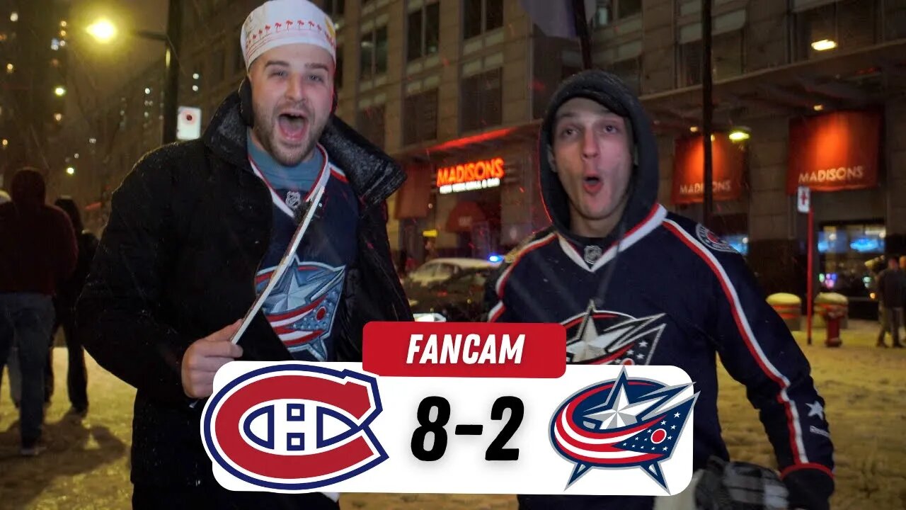 TWO ANTI-HABS FANS ??? | MTL 8-2 CBJ