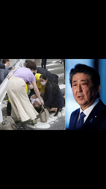 Video: Moment When Japan Ex PM Shinzo Abe Was Shot On Stage