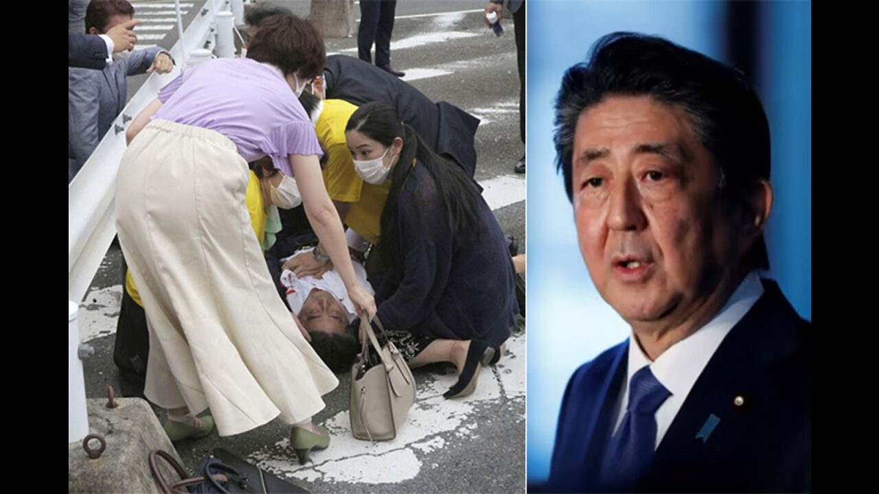 Video: Moment When Japan Ex PM Shinzo Abe Was Shot On Stage