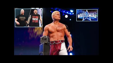 CODY RHODES Leaves AEW For WWE?? STONE COLD Vs. KEVIN OWENS At WRESTLEMANIA?? : OFF THE CUFF