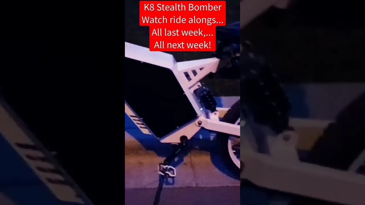 K8 STEALTH BOMBER ENDURO E-BIKE! @1CONQUISTADOR SEE MORE CRAZY FOOTAGE: COPS SPEEDING + BAD DRIVERS!