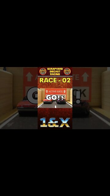 Porsche 914 VS McLaren P1 | 1&X Diecast Racing Tournament #shorts