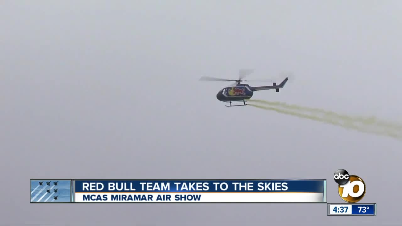 Red Bull air team on display at MCAS Miramar Air Show