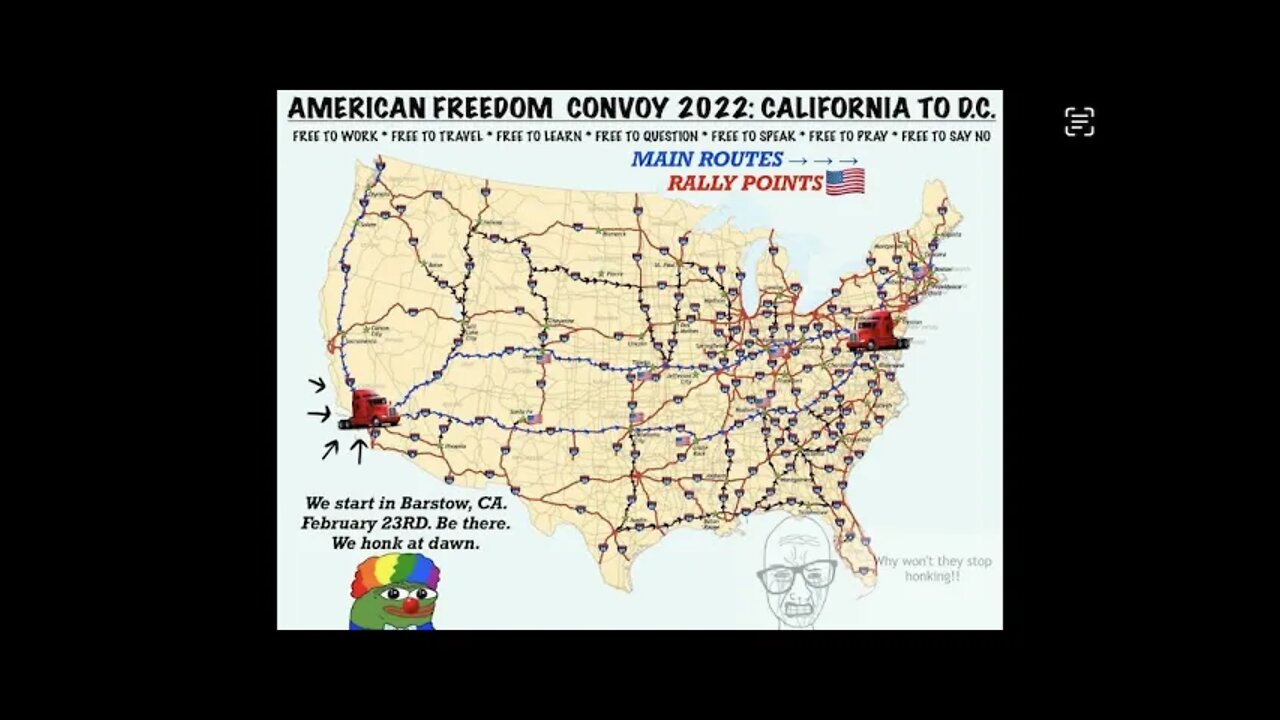 HUGE NEWS!! American Convoy Announcement. #peoplesconvoy2022