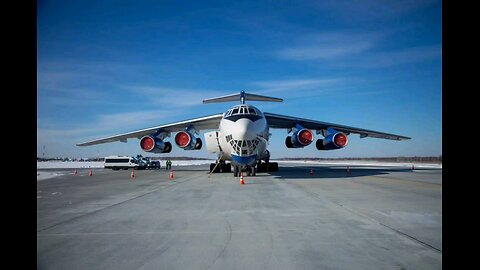 The first Ilyushin Il-76MDK cargo plane of Roscosmos landed at the Vostochny Cosmodrome airport.