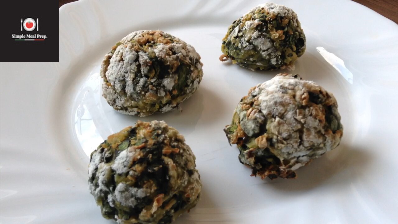 Spinach meatballs