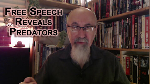 Free Speech Reveals Predators: No Safe Spaces in Nature: Story of Mama, Papa & Baby Squirrel