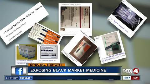 Diabetics sell insulin and test strips on black market for extra cash