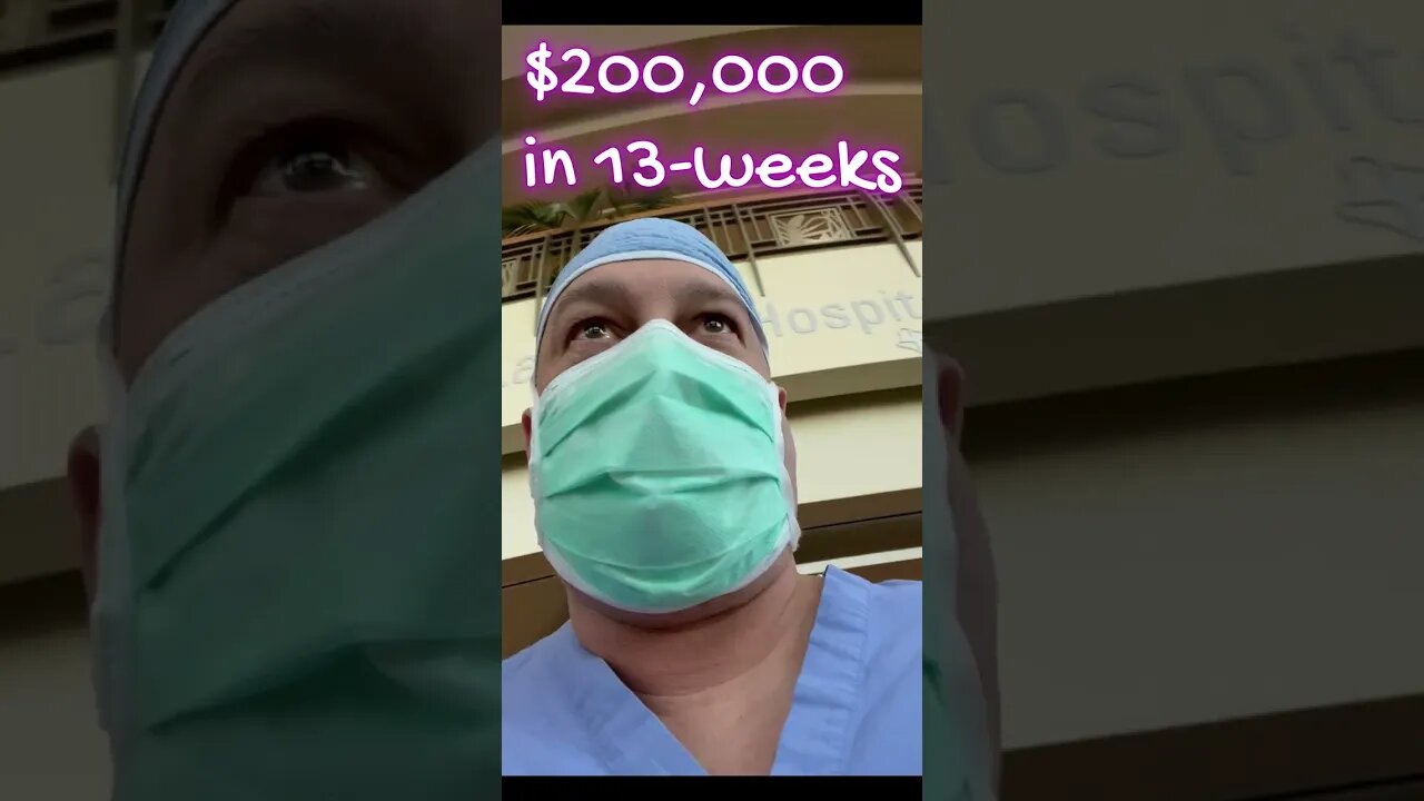 The most money I've ever made as a travel nurse #shorts #TravelNursing