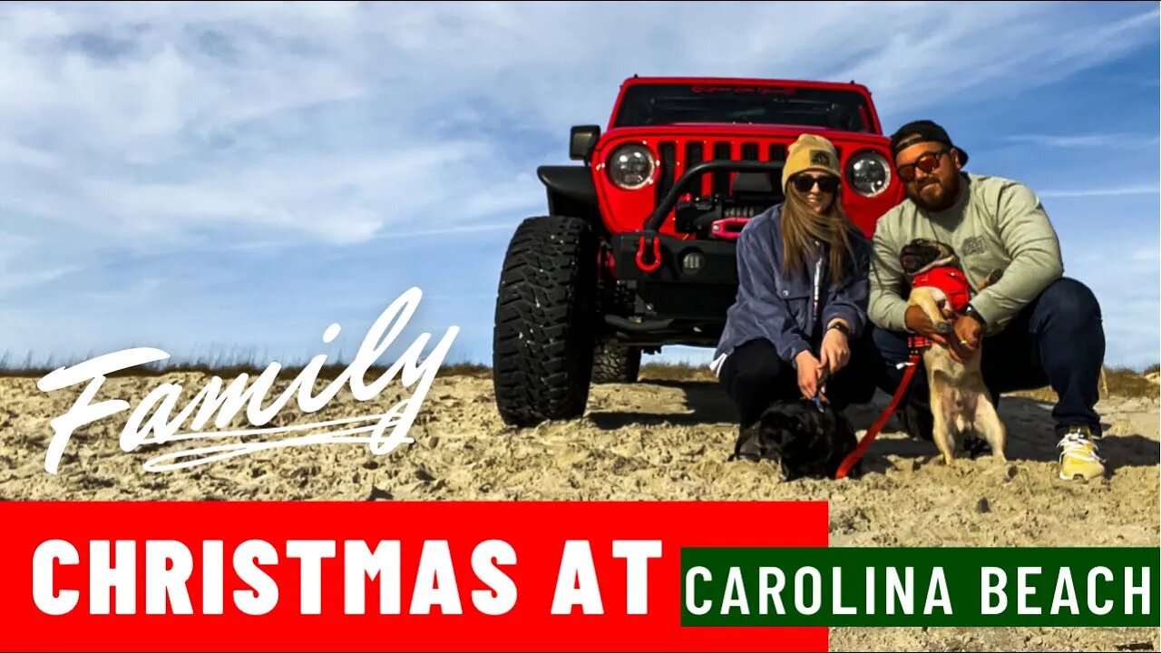 Beach Cruising on Christmas Day! Freeman Park OHV Carolina Beach.