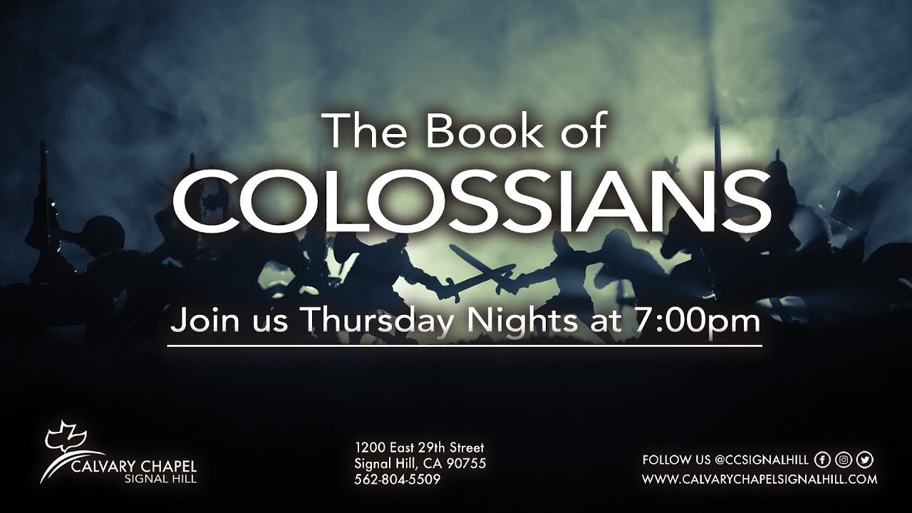 Midweek Bible Study - Colossians 1:9-14 "Walking Worthy"