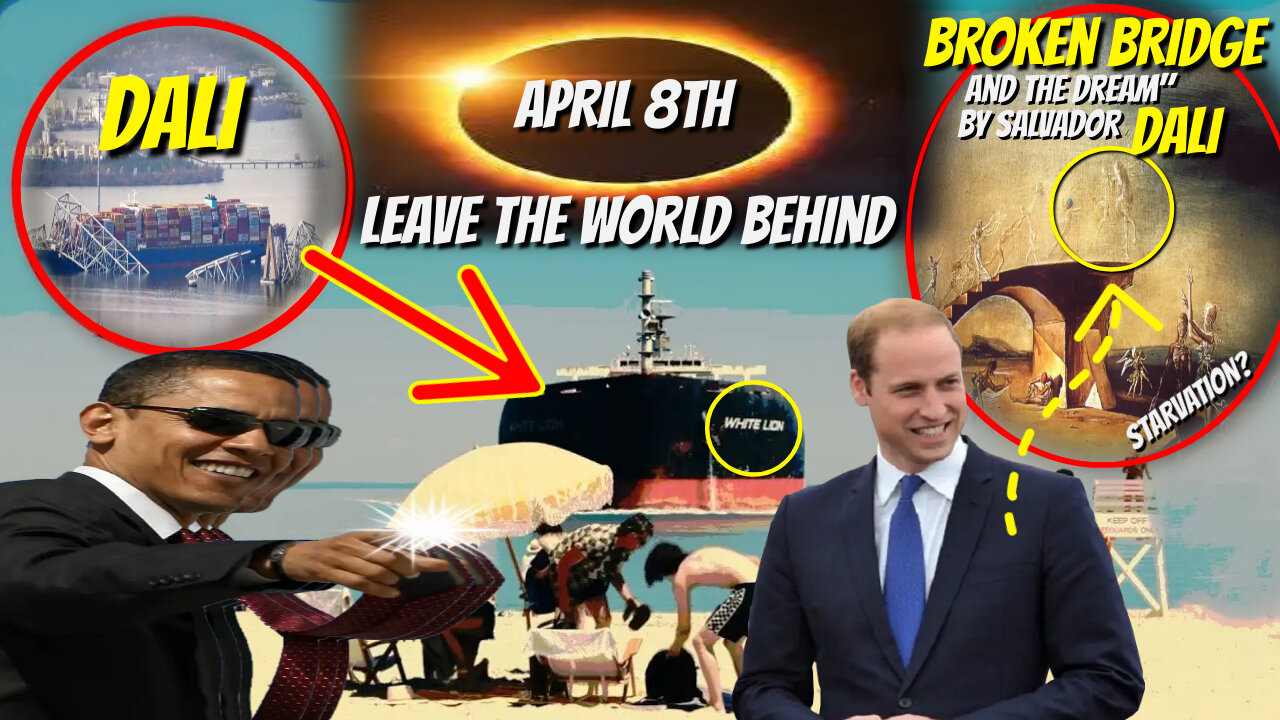 1 Hour Ago: LEAVE THE WORLD BEHIND - Baltimore Bridge Cargo Ship Collapse - Francis Scott Key Bridge Collapse & The Dali Connection Points To The WHITE LION ANTICHRIST #RUMBLETAKEOVER #RUMBLERANT #RUMBLE APRIL 8 2024 IT BEGINS