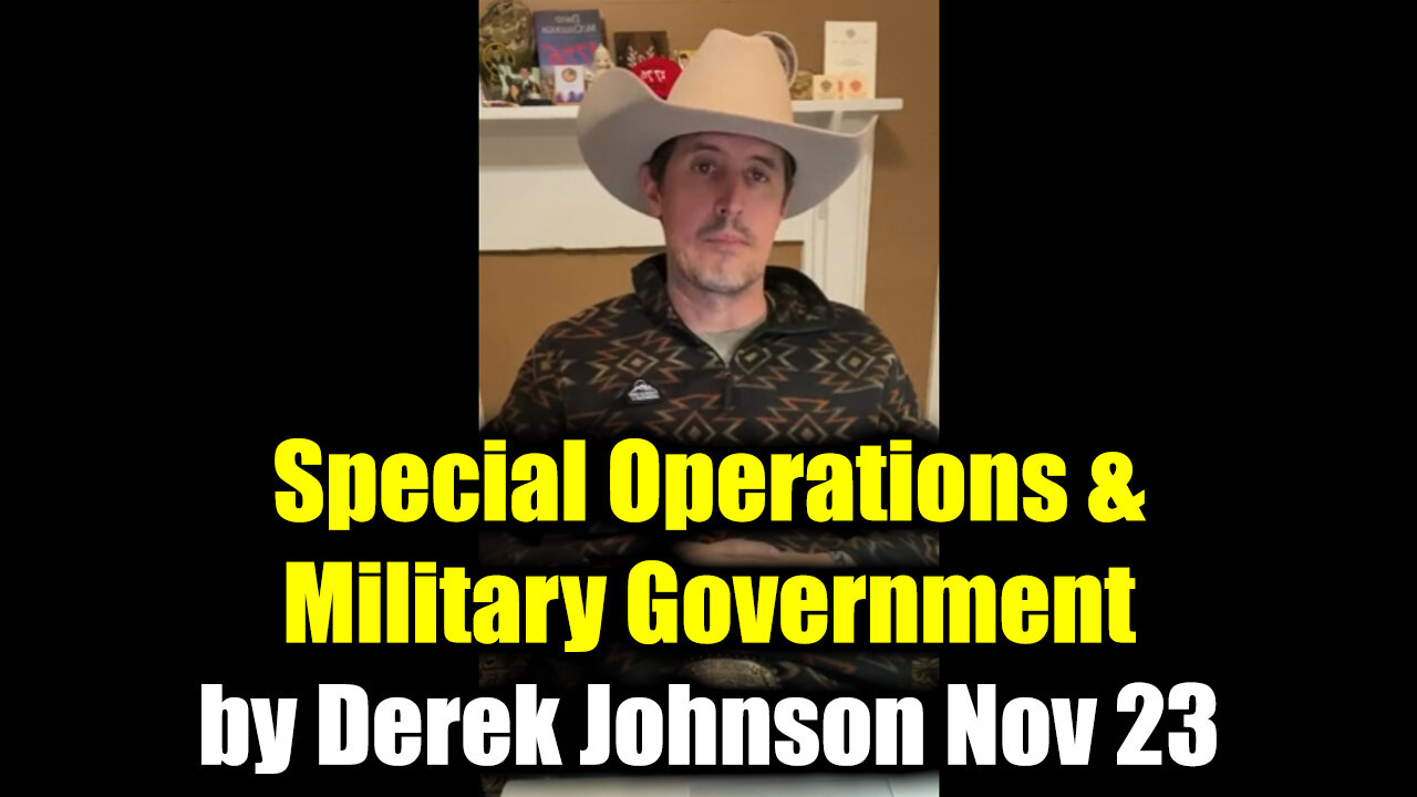 Special Operations & Military Government by Derek Johnson Nov 23