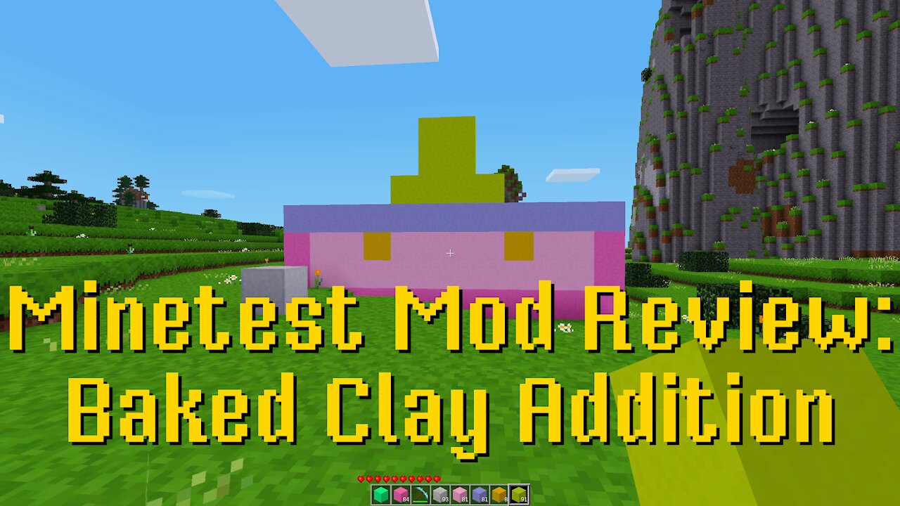 Minetest Mod Review: Baked Clay Addition