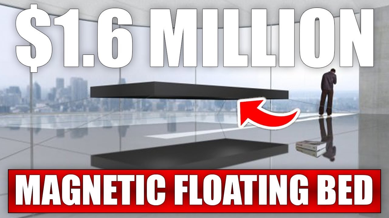 The $1.6 Million Magnetic Floating Bed