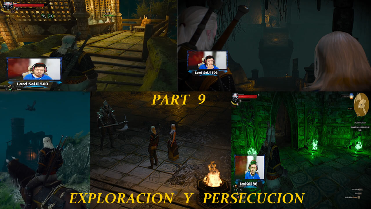 The Witcher 3 Wild Hunt - Deambulando en la Oscuridad Part 9