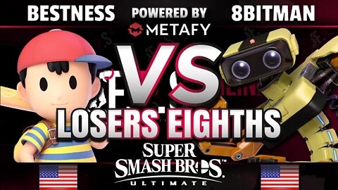 FPS4 Online - BestNess (Ness) vs. 8BitMan (R.O.B.) - Smash Ultimate Losers Top 8