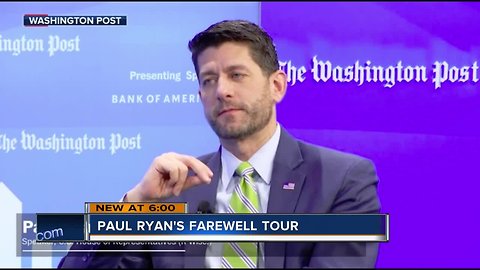 Paul Ryan embarks on farewell tour