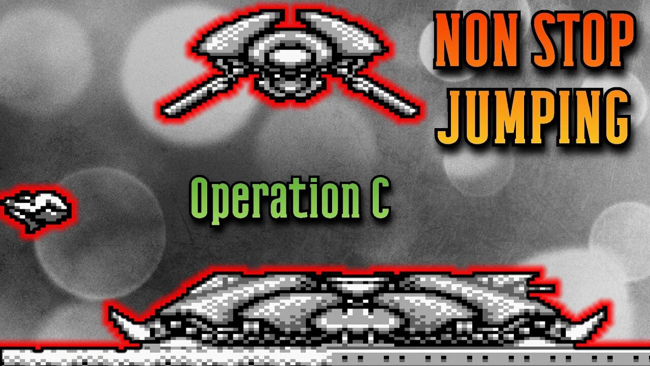 Can I beat Area 3 of Operation C but I can't stop Jumping?