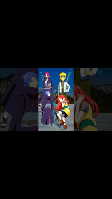 Minato, Khusina Melawan Nagato, Konan.#shorts